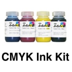 Dupont CMYK 1 Liter (1000ml) DTG Ink Kit
