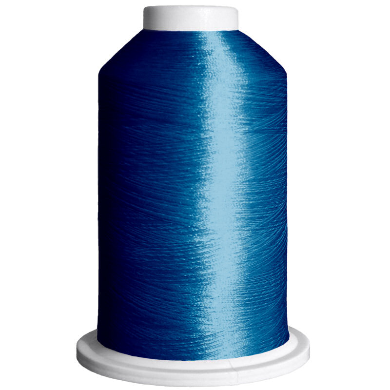Brother ETP019 Sky Blue Polyester High Shine Embroidery Thread
