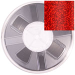 Vista 6mm Spangle reel - Red