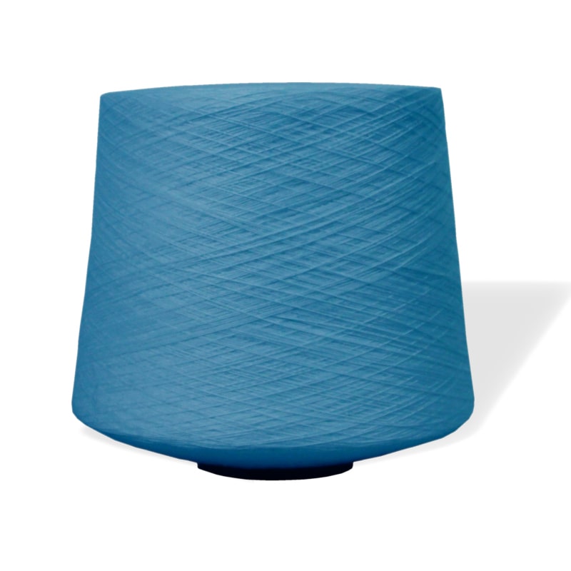 Chenille Yarn Columbia Blue - 2.5lb Cone