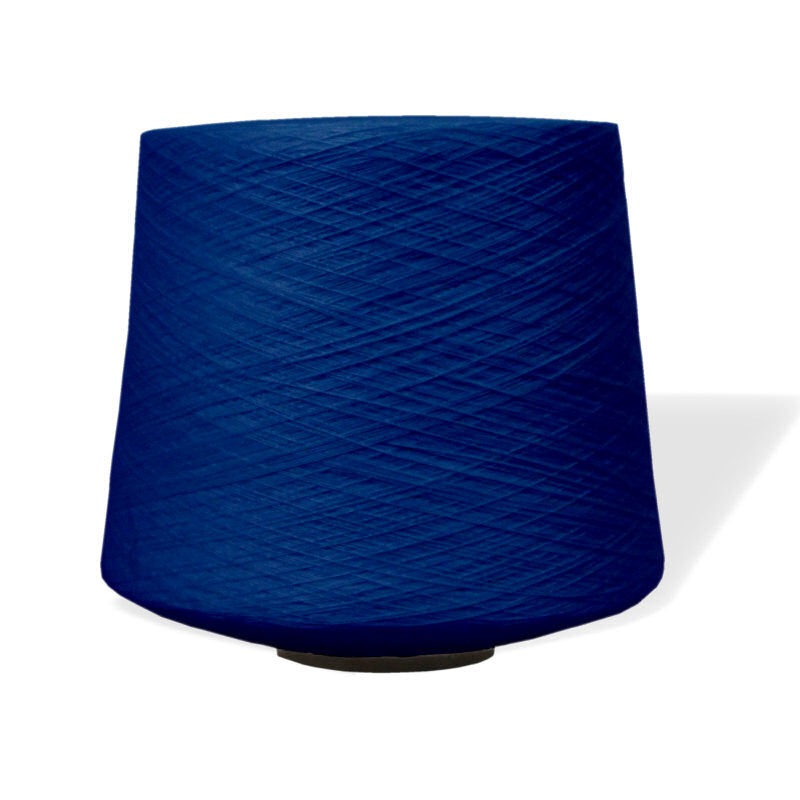 Chenille Yarn Royal Blue - 2.5lb Cone
