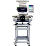 Highland HM/E-1501C Compact 15 Needle Embroidery Machine with Stand