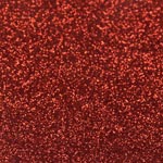 Vista Glitter Heat Transfer Vinyl - Red