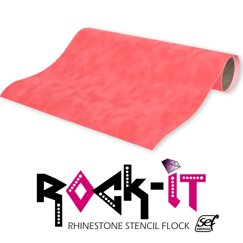 Rock-It Rhinestone Template Flock